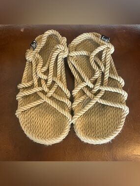Nomadic State of Mind Big Foot JC Sandal Handmade Rope Shoes Machine Washable